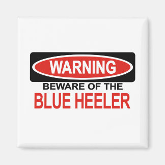 Imán Cuidado Con Blue Heeler