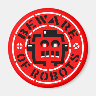 Imán Cuidado Con El Magnet De Robots