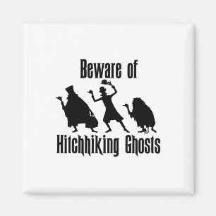 Imán Cuidado Con Los Fantasmas De Hitchwalk En Los Dive