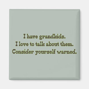 Imán Cuidado de abuelos