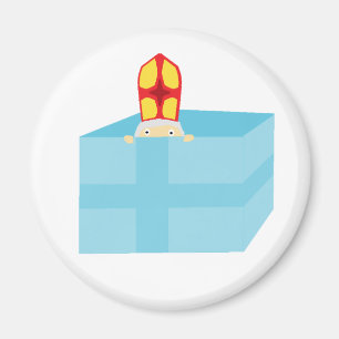 Imán Cuidadosos niños Art Gracioso San Nicolás Sinterkl