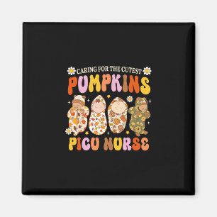 Imán Cuidando a la calabaza más linda Enfermera de Picu