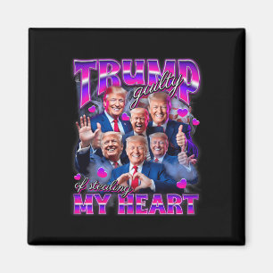 Imán Culpable De Robarme El Corazón, Rosa, Trump Chica