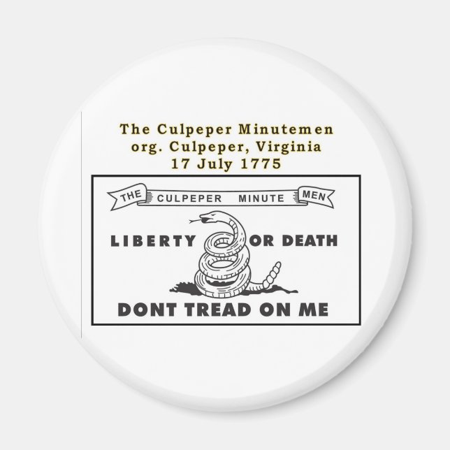 IMÁN CULPEPER MINUTEMEN (Frente)