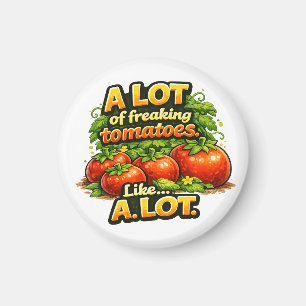 Imán Cultiva Muchos Tomates de la Hostia. Muchos
