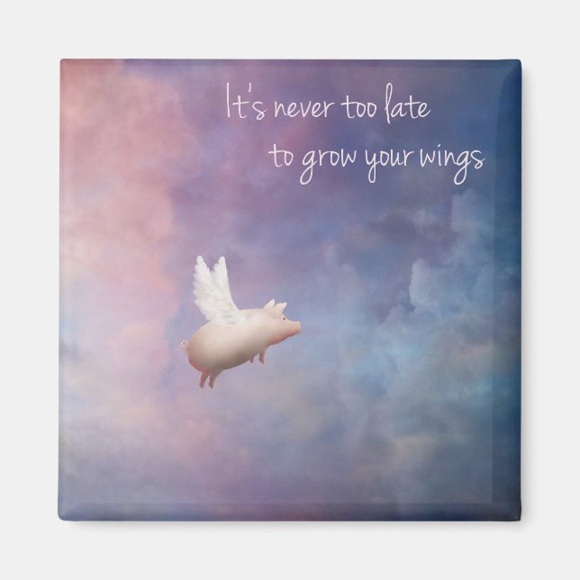 Imán cultivar tus alas (Frente)