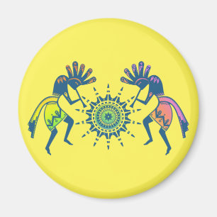 Imán Cultura de los nativos estadounidenses - Baile sol