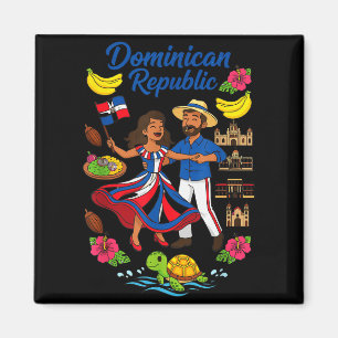 Imán Cultura de República Dominicana Baile Viajes