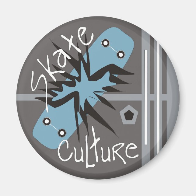 Imán Cultura del patín (Frente)