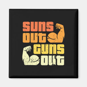 Imán Culturismo al Estilo Cali El Sol Está Fuera Pistol