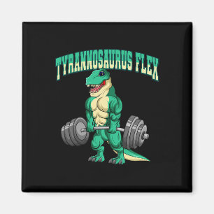 Imán Culturismo Fitness Tyrannosaurus Flex Dinosaurio D