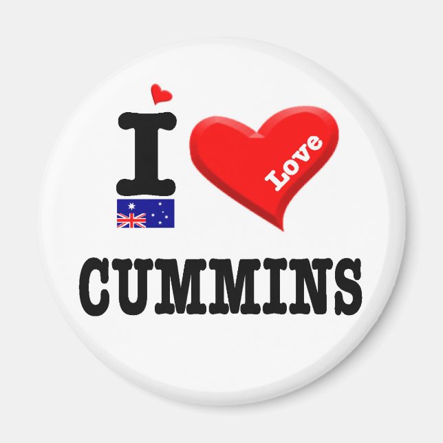 Imán CUMMINAS - Amo (Frente)