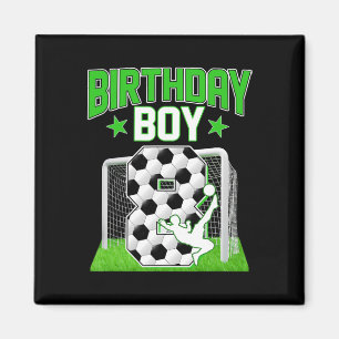 Imán Cumpleaños 8 Fútbol Niño 8 Años Fanático Deporte 8