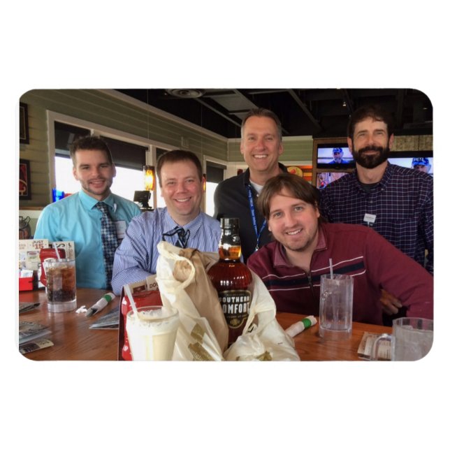 Imán Cumpleaños de Gary - Fiesta del Condado de Alleghe (Horizontal)