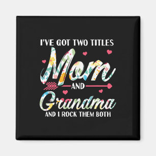 Imán Cumpleaños de Mamá y Abuela