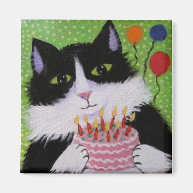 Imán Cumpleaños de Wildboy (Frente)