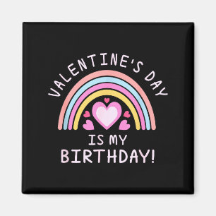 Imán Cumpleaños del día de San Valentín de mujeres Arco