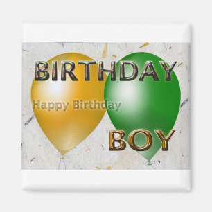 Imán Cumpleaños Feliz