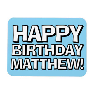 Imán Cumpleaños Feliz Nombre Personalizado Cumpleaños S