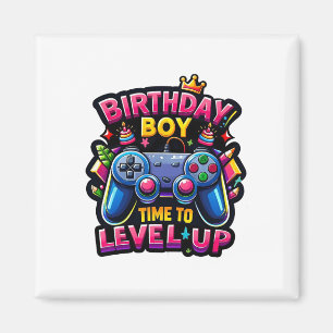Imán Cumpleaños Hora Del Niño Para Levantar Videojuego