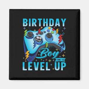 Imán Cumpleaños Hora Del Niño Para Levantar Videojuego 