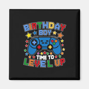 Imán Cumpleaños Hora Del Niño Para Levantar Videojuego