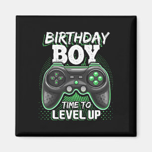 Imán Cumpleaños Hora Del Niño Para Levantar Videojuego 