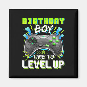 Imán Cumpleaños Hora Del Niño Para Levantar Videojuego
