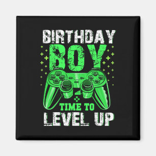 Imán Cumpleaños Hora Del Niño Para Levantar Videojuego