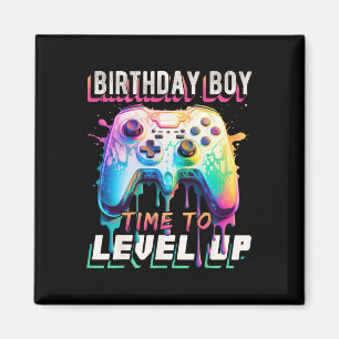 Imán Cumpleaños Hora Del Niño Para Levantar Videojuego