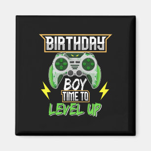 Imán Cumpleaños Hora Del Niño Para Levantar Videojuego