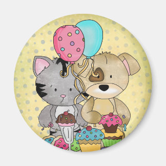 Imán Cumpleaños lindo