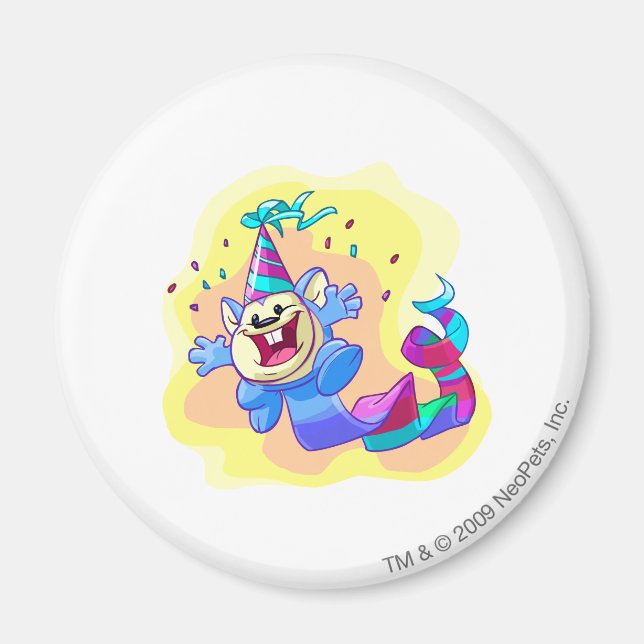 Imán Cumpleaños Meerca (Frente)