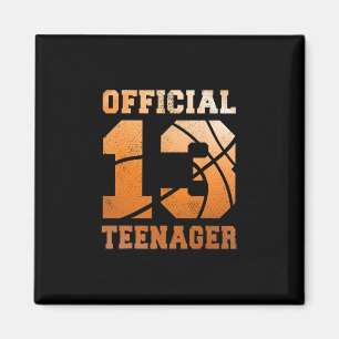 Imán Cumpleaños oficial número 13 de Sketll Adolescente