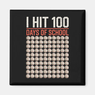 Imán Cumplí 100 Días De Escuela Divertido Bysebyll 100º
