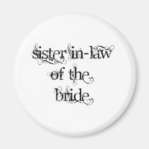 Imán Cuñada de la novia