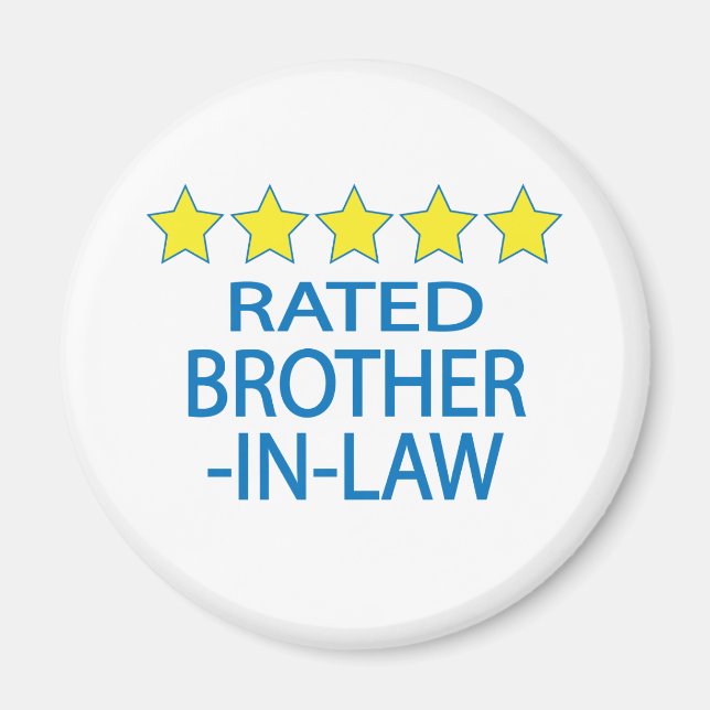 Imán Cuñado de cinco estrellas (Frente)