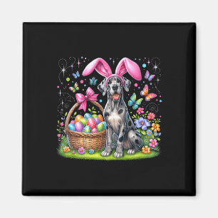Imán Cunco lindo conejito gran perro de perro de pascua