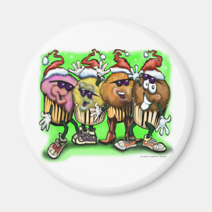 Imán CupCake Christmas