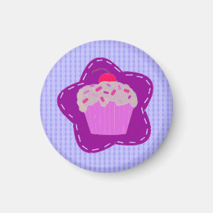Imán Cupcake glaseado