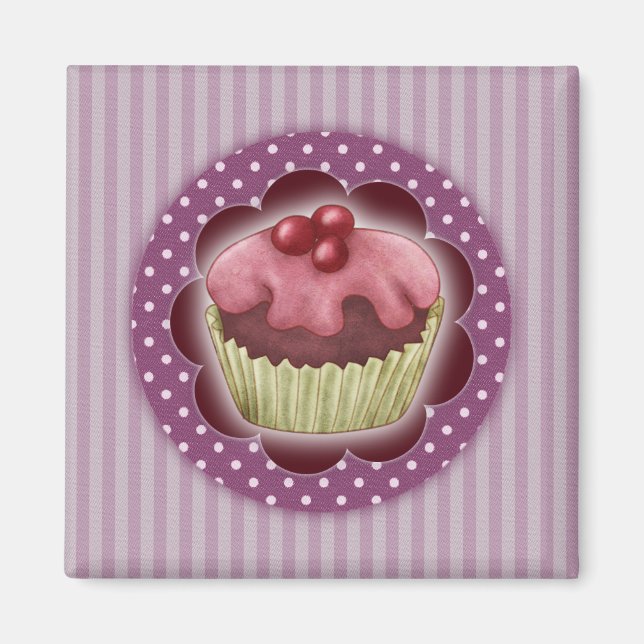 Imán Cupcake Magnet (Frente)