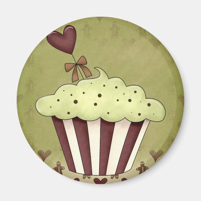 Imán Cupcake Magnet (Frente)