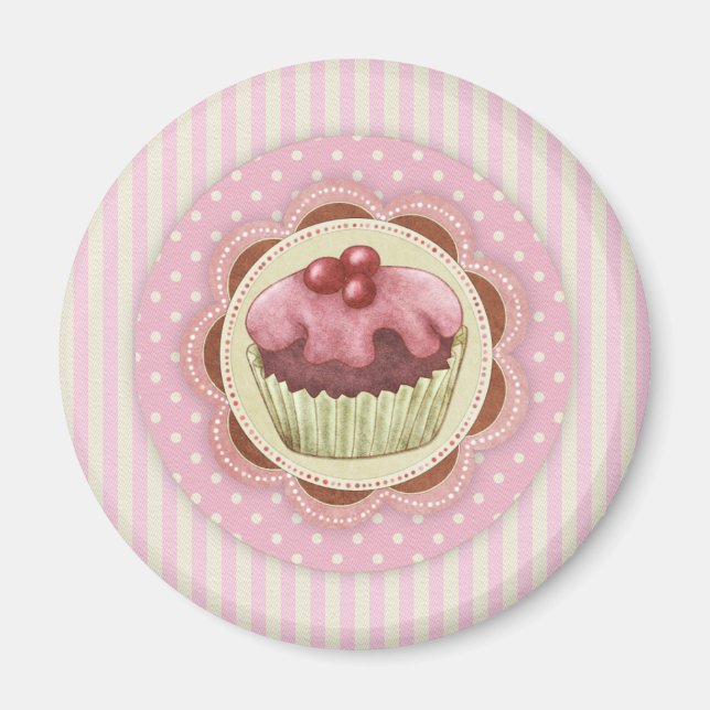 Imán Cupcake Magnet (Frente)
