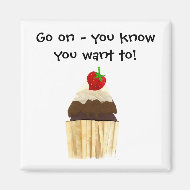 Imán Cupcake Magnet (Frente)