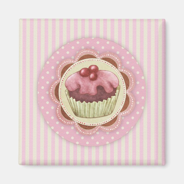 Imán Cupcake Magnet (Frente)