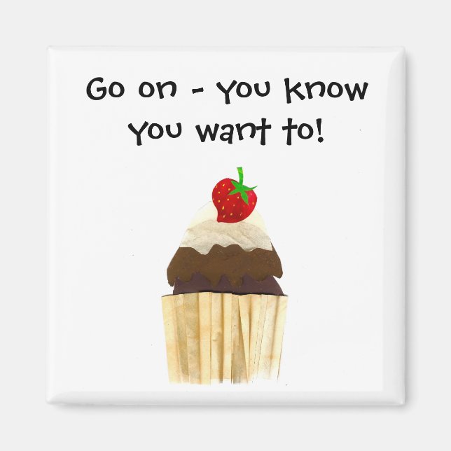 Imán Cupcake Magnet (Frente)