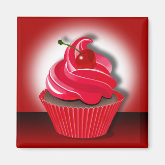 Imán "Cupcake Spotlight" de Cheryl Daniels