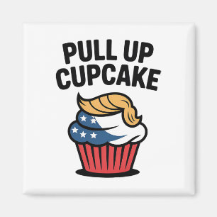 Imán Cupcake Trump Divertido Trump
