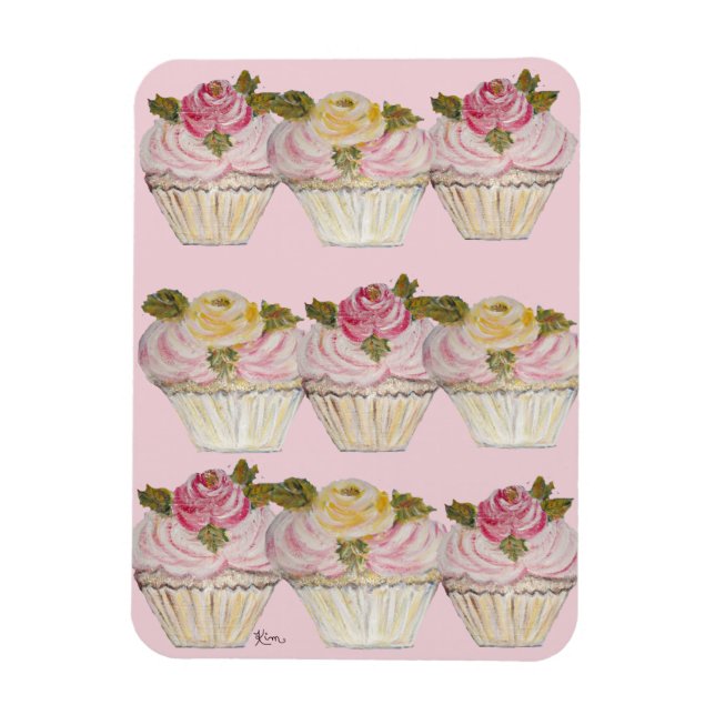 Imán ~ Cupcakes ~ (Vertical)