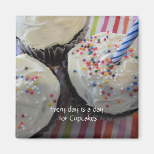 Imán Cupcakes con dicho adorable